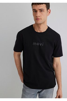 تیشرت طوسی مردانه یقه دوچرخه Mavi - کد 931422427