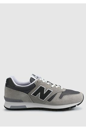 کفش پیاده روی طوسی مردانه جیر New Balance - کد 801557133