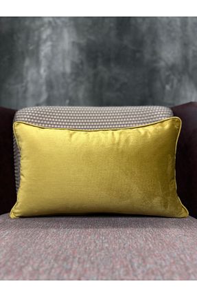 کوسن و روکش کوسن زرد مخمل Fabricland - کد 94496567
