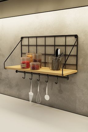 قفسه آشپزخانه مشکی EVA METAL TASARIM - کد 937805825