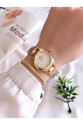 ساعت مچی زرد زنانه 31-35 میلی متر Daniel Klein - کد 814535418