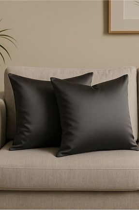 روکش بالش رنگی ساتن Miabella Home - کد 937806293