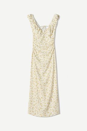 لباس زرد زنانه بافتنی Bershka - کد 937813889