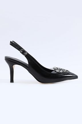 کفش مجلسی مشکی زنانه چرم مصنوعی Tacchi - کد 893111523