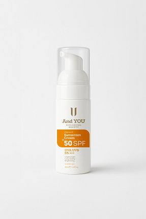 کرم ضد آفتاب صورت SPF 50 + AND YOU - کد 933616832