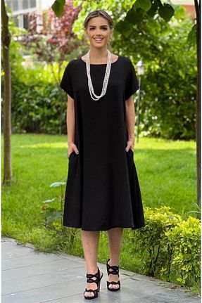لباس مشکی زنانه بافتنی Nevin Kaya Moda - کد 747217826