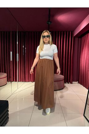 لباس نارنجی زنانه بافتنی Hotfashion - کد 923256287