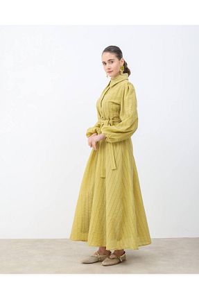 لباس حجاب سبز زنانه رگولار Butik - کد 937837292