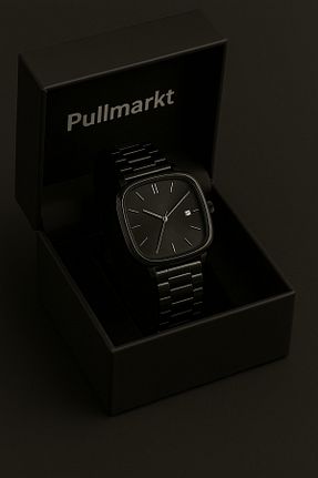 ساعت مچی مشکی مردانه 36-40 میلی متر pullmarkt - کد 937838873