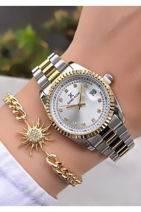 ساعت مچی زرد زنانه 26-30 میلی متر Daniel Klein - کد 937855732