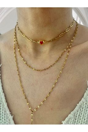 چوکر زرد Hoop jewelery - کد 937855245