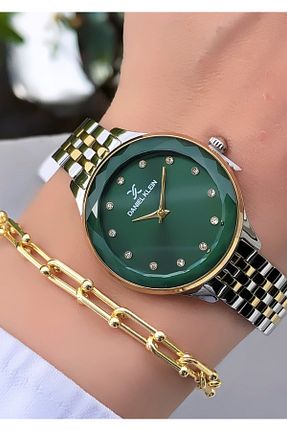 ساعت مچی زرد زنانه 31-35 میلی متر Daniel Klein - کد 937867905