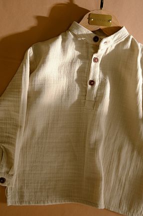 پیراهن طوسی بچه گانه رگولار Bondberro - کد 811353496