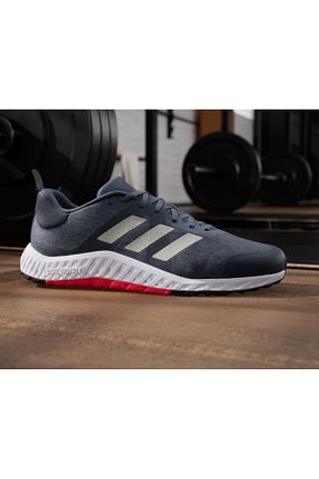 کفش دو و میدانی و تمرینی طوسی مردانه adidas - کد 864909006