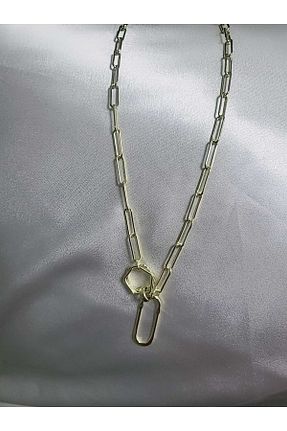 گردنبند استیل ( فولاد ) متالیک استیل (فولاد) by kayra collection - کد 937890016