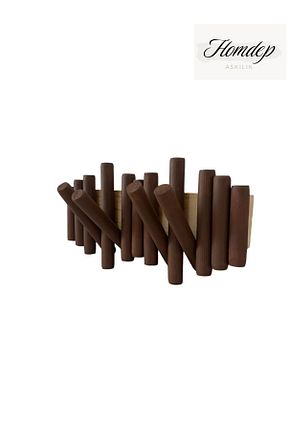 چوب لباسی قهوه ای چوب HOMDEP - کد 937907481