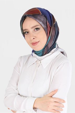 روسری بژ پلی استر Alvina - کد 803519055