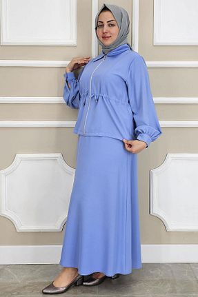 ست بالاتنه و پائین تنه حجاب رنگی زنانه رگولار PYS - کد 938003146