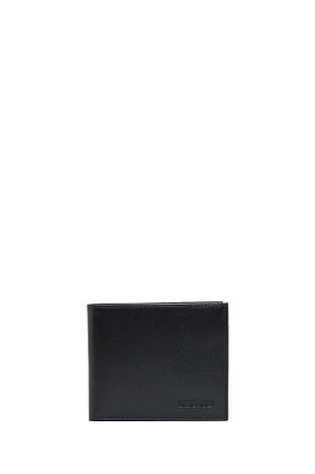 کیف پول مشکی مردانه چرم خالص Derimod - کد 3097606