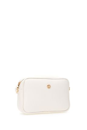 کیف دوشی سفید زنانه چرم مصنوعی U.S. Polo Assn. - کد 938028876