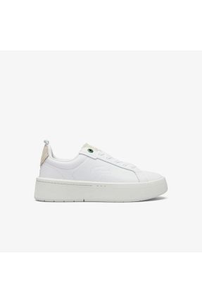 کفش اسنیکر سفید زنانه بند دار Lacoste - کد 841315061