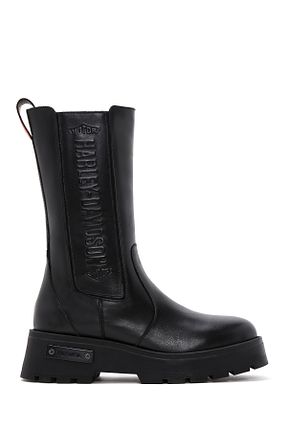 چکمه مشکی مردانه پاشنه متوسط (5-9 سانتی متر) Harley Davidson - کد 772784055