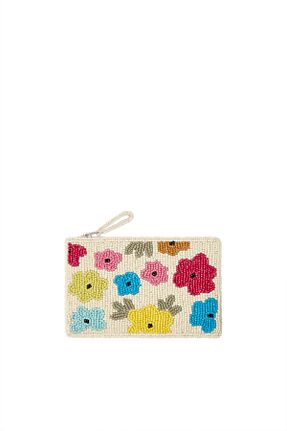 کیف پول سفید زنانه ابعاد کوچک Pull & Bear - کد 938041531