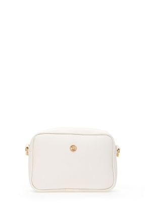 کیف دوشی سفید زنانه چرم مصنوعی U.S. Polo Assn. - کد 938028876