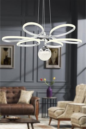 لوستر طلائی آلومینیوم İstanbul Avize - کد 808420837