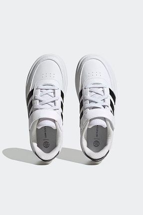 کفش اسنیکر سفید بچه گانه پارچه ای adidas - کد 803282901