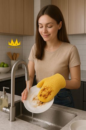اسفنج و برس ظرف MissClean - کد 937900382
