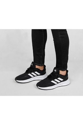 کفش پیاده روی مشکی مردانه جیر adidas - کد 746370403