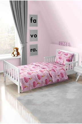 روتختی تک نفره صورتی پنبه ای EVKE - کد 162372133