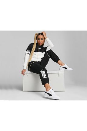 کفش اسنیکر سفید زنانه بند دار Puma - کد 844570119