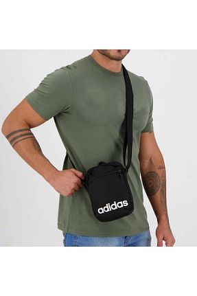 کیف پستچی مشکی زنانه پارچه ای adidas - کد 697413685