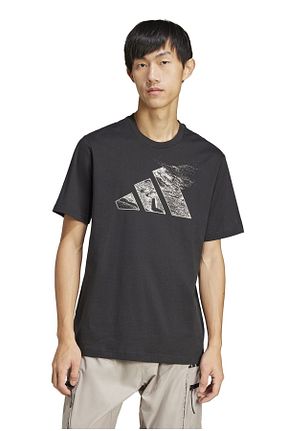 تیشرت مشکی مردانه رگولار adidas - کد 932090942