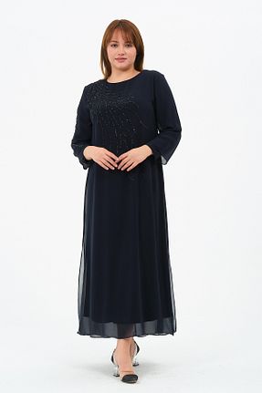 لباس مجلسی سایز بزرگ رنگی زنانه یقه دوچرخه GLR&GYM - کد 938111296