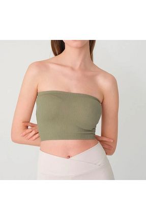 بلوز خاکی زنانه اسلیم فیت Merry - کد 938106335