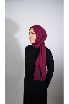 شال زرشکی زنانه NiaNour - کد 938102546