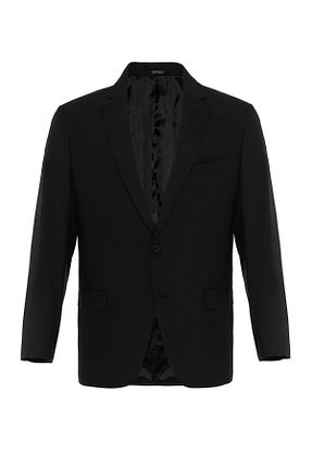 کت و شلوار مشکی مردانه یقه کتی SÜVARİ - کد 938200290
