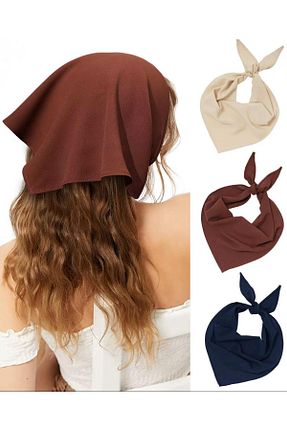 باندانا بژ پنبه ای ÖrgüYastik - کد 938131526