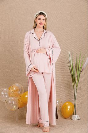ست بارداری صورتی زنانه Lady Lingerie - کد 938126051