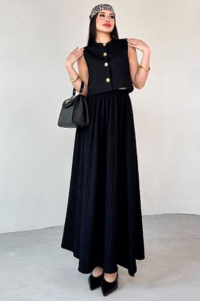 ست بالاتنه و پائین تنه رنگی زنانه رگولار Cappmoda - کد 938126178