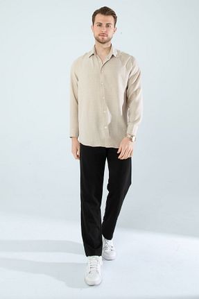 پیراهن مشکی مردانه گشاد YXC SPORTS - کد 940359985