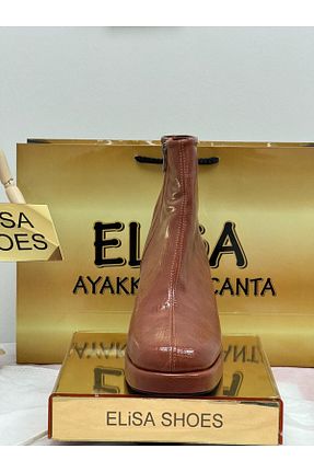 بوت / نیم بوت قهوه ای زنانه چرم مصنوعی KRISTE BELL - کد 888906511