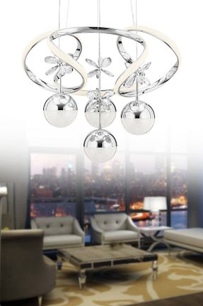 لوستر طوسی فلزی İstanbul Avize - کد 932895935
