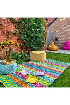 گلیم رنگی پلی پروپیلن CRAFT HOME - کد 845104020