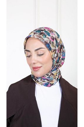 روسری بژ %100 پنبه locella - کد 938150596