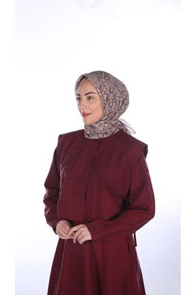 روسری بژ %100 پنبه locella - کد 938150724