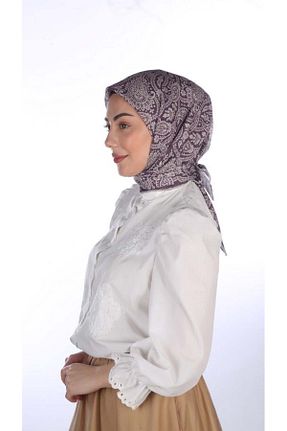 روسری بژ %100 پنبه locella - کد 938150611